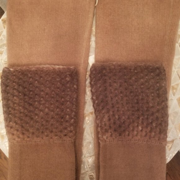 Firm Price🌼NWT 100% Cashmere Arm Warmers - O/S